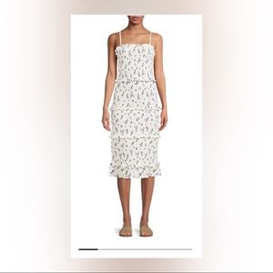 No Boundaries Floral Smocked Dress